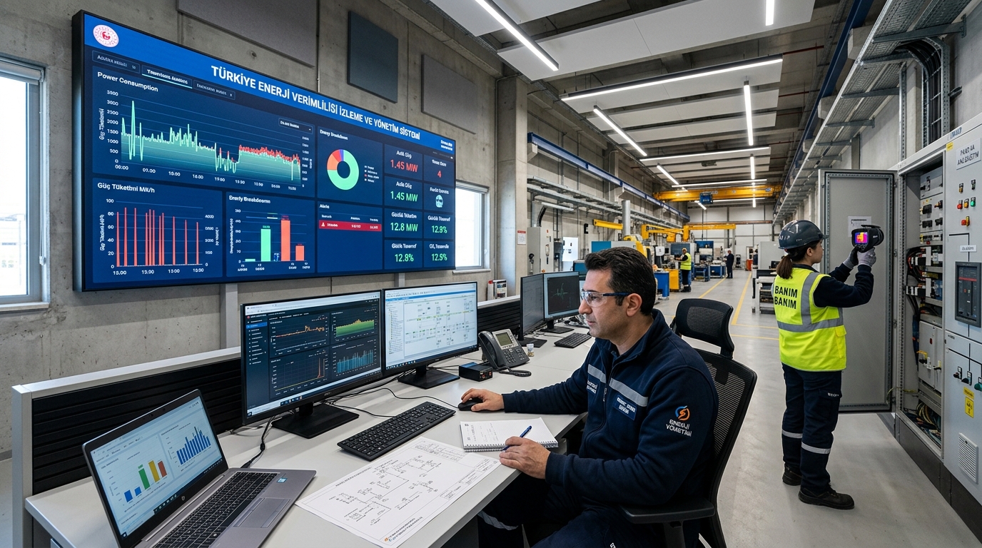 Sanayide Enerji Verimliliği ve ISO 50001 Enerji Yönetim Sistemleri Altyapısı